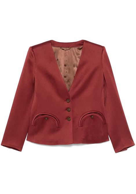 Rust brown Novalis blazer Blazé Milano - women